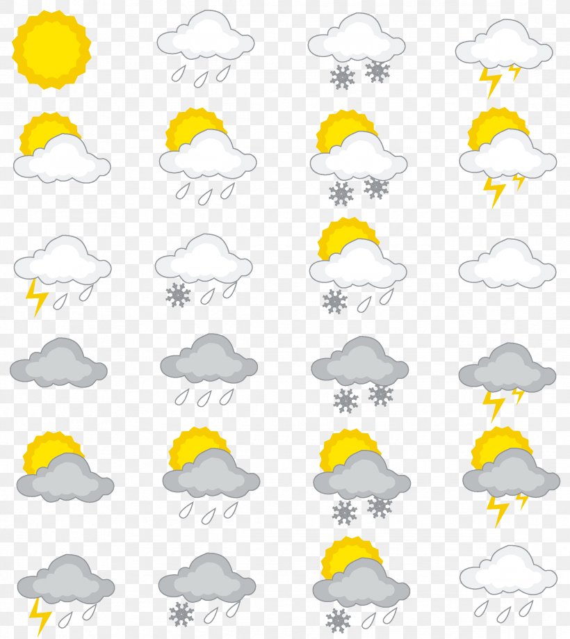 Weather Forecasting Snow Icon, PNG, 2327x2609px, Yellow, Animal, Beak, Clip Art, Headgear Download Free