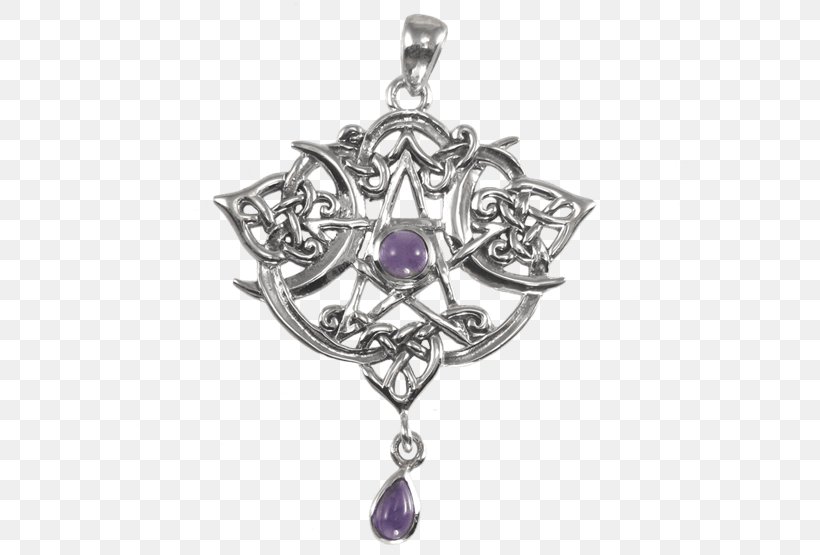 Amethyst Earring Charms & Pendants Pentacle Wicca, PNG, 555x555px, Amethyst, Amulet, Body Jewelry, Brooch, Charms Pendants Download Free