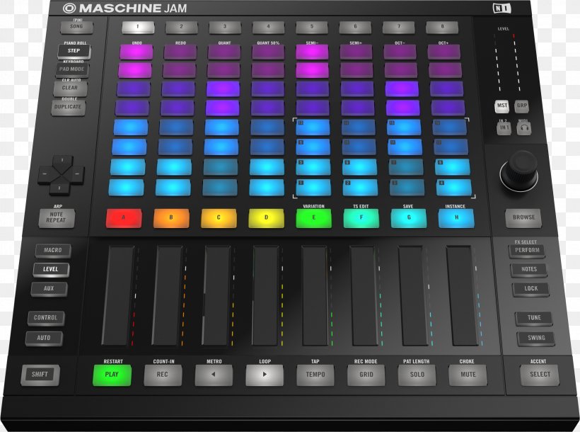 Native Instruments Maschine Jam Native Instruments Maschine Jam Musical Instruments Ableton Live, PNG, 2314x1724px, Watercolor, Cartoon, Flower, Frame, Heart Download Free
