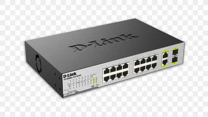 Network Switch Power Over Ethernet Gigabit Ethernet D-Link, PNG, 1664x936px, 19inch Rack, Network Switch, Computer, Computer Network, Computer Port Download Free