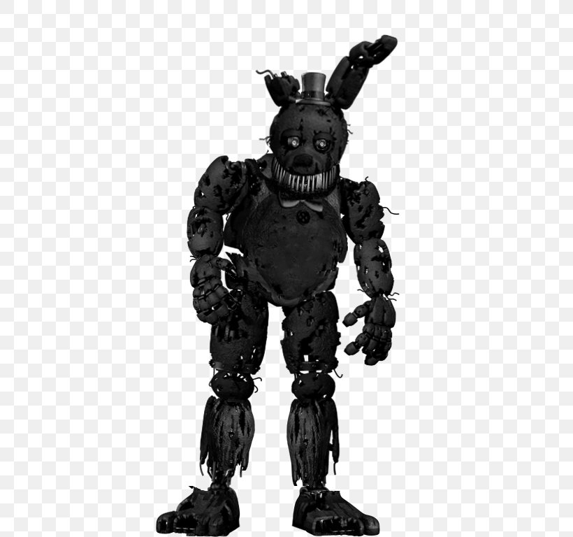 Five Nights At Freddy's Animatronics Fandom Keyword Research Fan Art, PNG, 768x768px, Animatronics, Action Figure, Black And White, Character, Deviantart Download Free