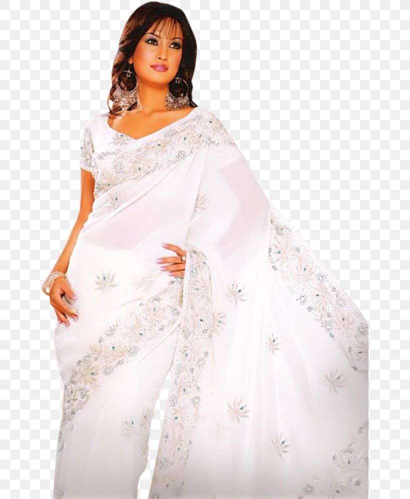 Wedding Dress Sari White Gown Photo Shoot, PNG, 655x999px, Wedding Dress, Blouse, Bridal Accessory, Bridal Clothing, Bride Download Free