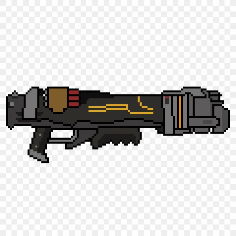 Gun Firearm Minecraft Ranged Weapon, PNG, 3840x3840px, Watercolor, Cartoon, Flower, Frame, Heart Download Free
