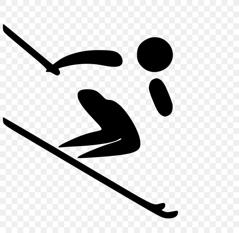 2018 Winter Olympics 2014 Winter Olympics Yongpyong Resort Alpine Skiing, PNG, 800x800px, 2014 Winter Olympics, Alpine Skiing, Area, Artwork, Black Download Free