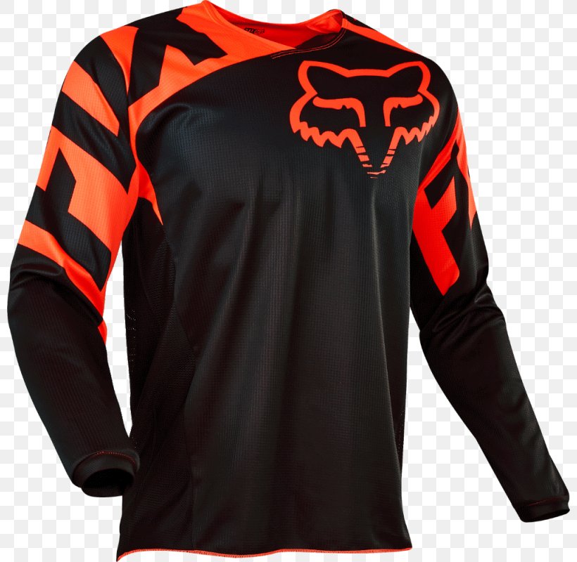 Fox Racing Cycling Jersey Shirt, PNG, 800x800px, Fox Racing, Active Shirt, Black, Clothing, Clothing Accessories Download Free