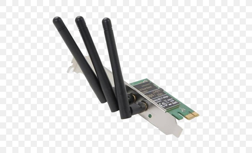 Wireless Network Interface Controller PCI Express IEEE 802.11ac Conventional PCI, PNG, 500x500px, Pci Express, Conventional Pci, Data Transfer Rate, Electronic Component, Electronics Accessory Download Free