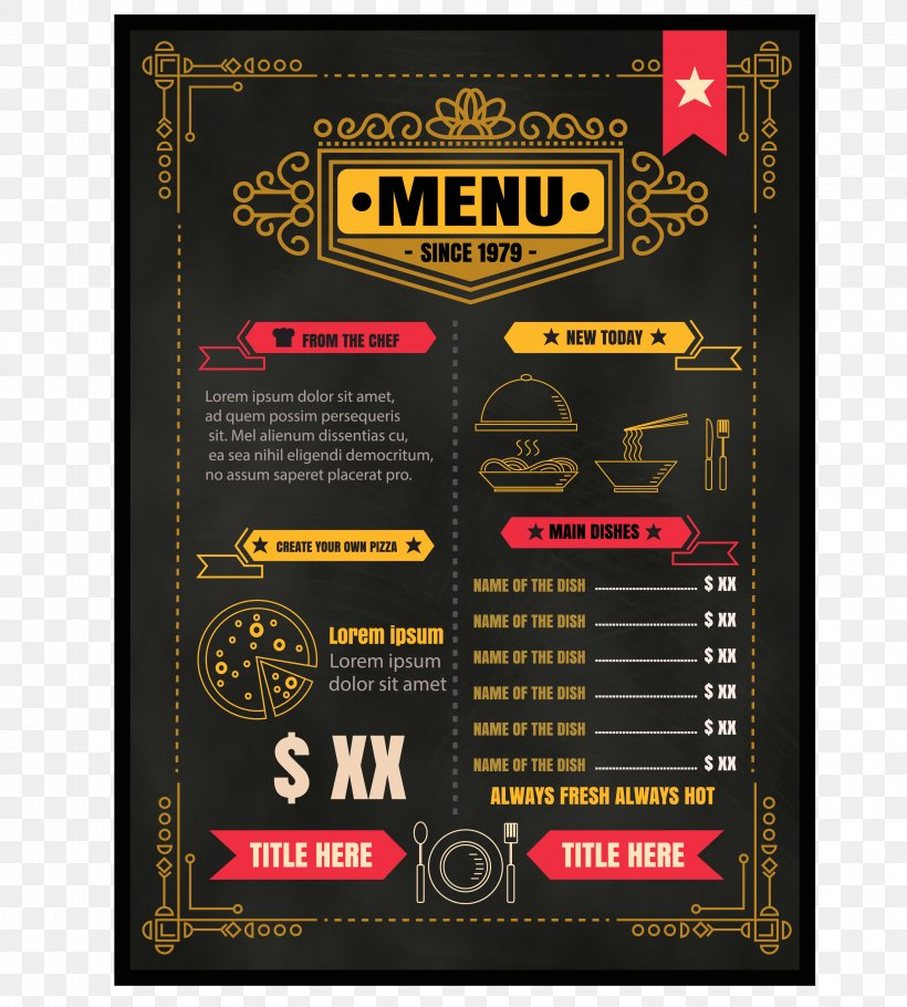 Fast Food Hamburger Menu Restaurant, PNG, 3158x3508px, Fast Food, Advertising, Blackboard, Brand, Brochure Download Free