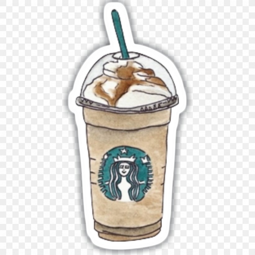Iced Coffee Starbucks Emoji Hot Chocolate, PNG, 2000x2000px, Coffee, Coffee Cup, Drawing, Drink, Emoji Download Free