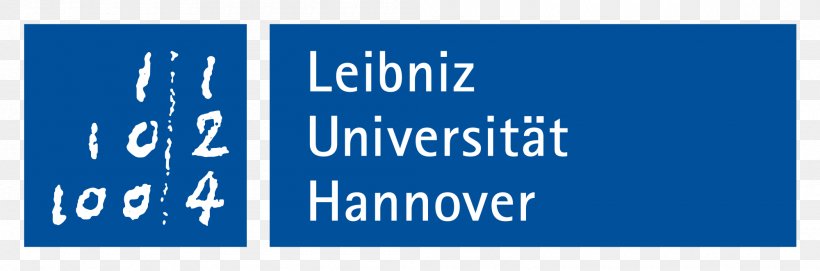 Leibniz University Of Hanover Logo Tuition Payments Banner, PNG, 2000x661px, Leibniz University Of Hanover, Advertising, Area, Banner, Blue Download Free