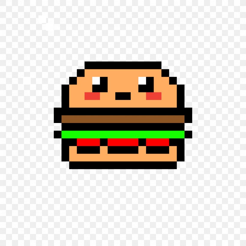 Minecraft Hamburger French Fries Pixel Art Drawing Png