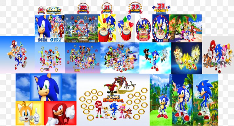 Sonic Rivals Birthday DeviantArt Anniversary, PNG, 1024x554px, Sonic Rivals, Action Figure, Anniversary, Art, Birthday Download Free