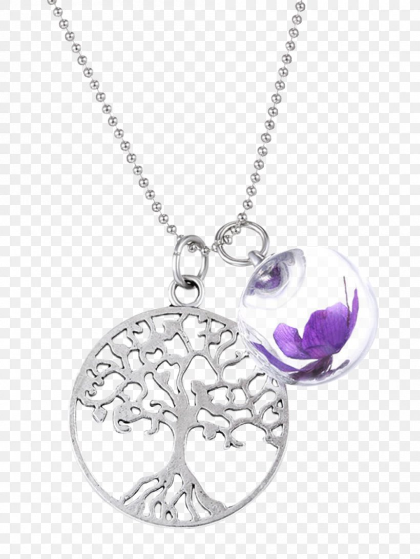 Locket Necklace Earring Purple Charms & Pendants, PNG, 1000x1330px, Locket, Amethyst, Anklet, Bijou, Blouse Download Free