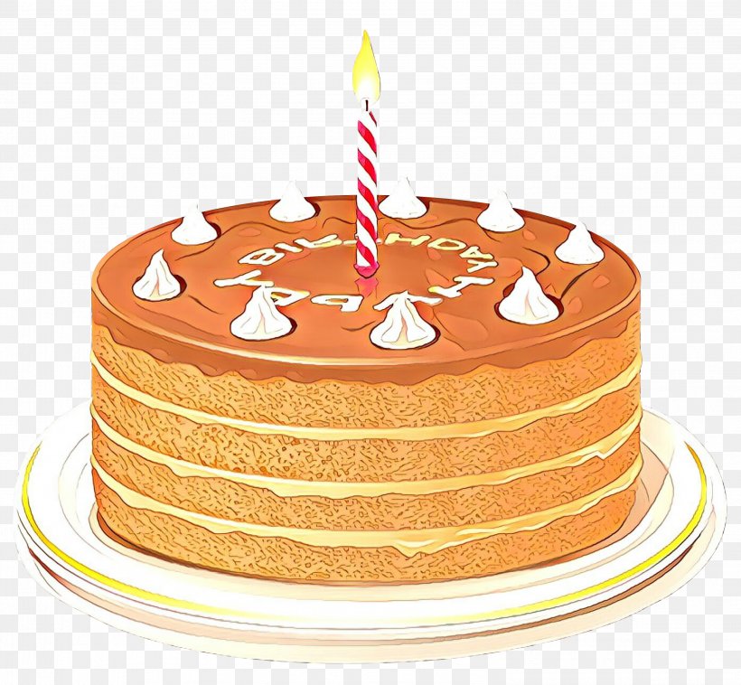 Cartoon Birthday Cake, PNG, 2989x2766px, Birthday Cake, Baked Goods, Bavarian Cream, Birthday, Buttercream Download Free