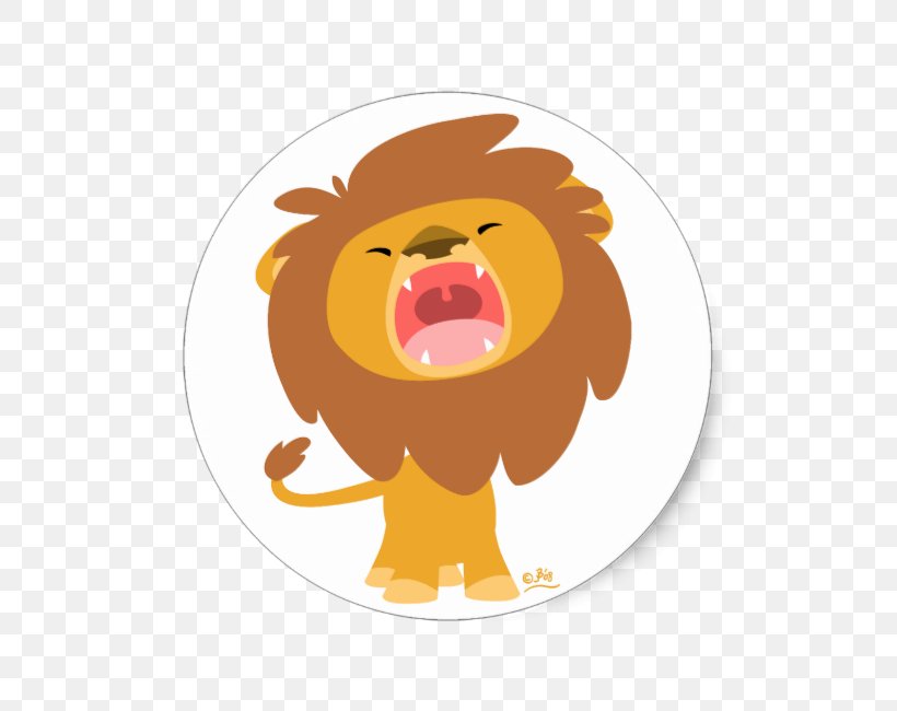 Lion's Roar Lion's Roar Clip Art, PNG, 650x650px, Lion, Animation, Big Cats, Carnivoran, Cartoon Download Free