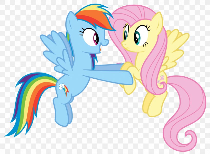 Pony Fluttershy Rainbow Dash Pinkie Pie DeviantArt, PNG, 1600x1174px, Watercolor, Cartoon, Flower, Frame, Heart Download Free
