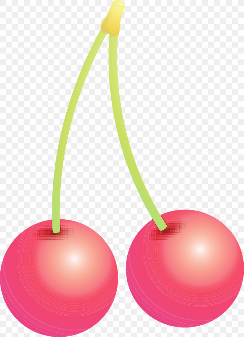 Cherry Pink Ball Plant Magenta, PNG, 2168x3000px, Cherry, Ball, Fruit, Magenta, Paint Download Free