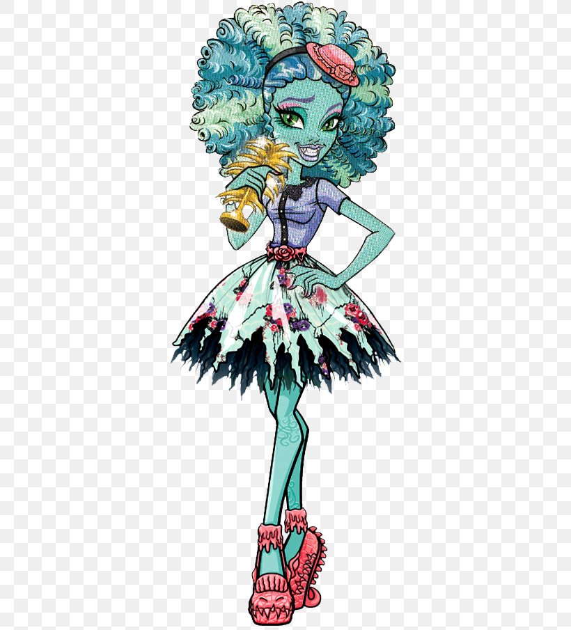 Honey Island Swamp Monster Monster High Doll Toy, PNG, 340x905px, Watercolor, Cartoon, Flower, Frame, Heart Download Free