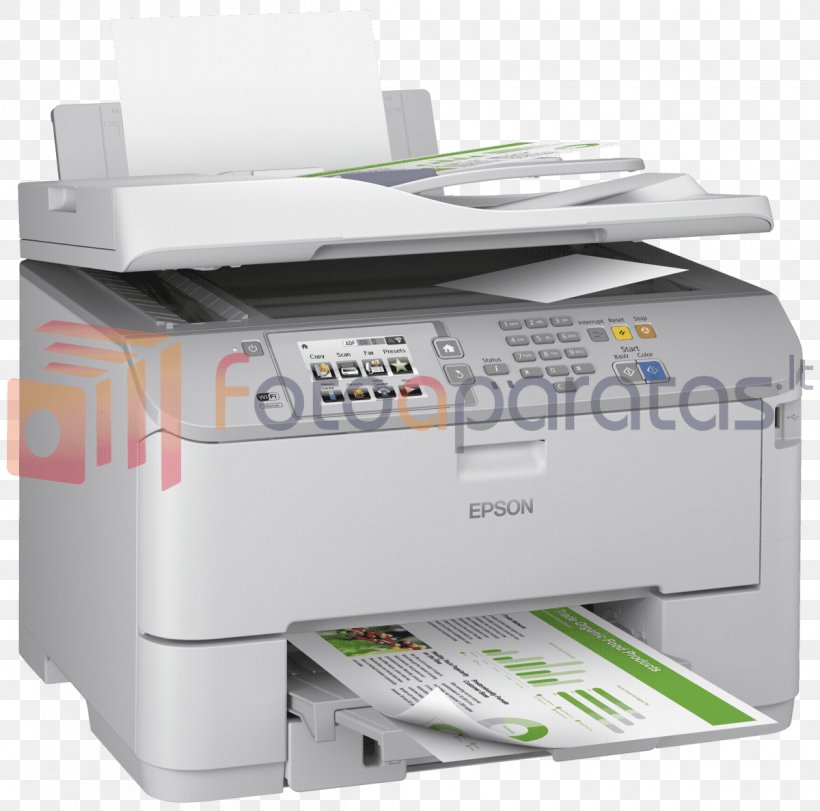 Multi-function Printer Epson WorkForce Pro WF-5690 Epson WorkForce Pro WF-5620 Inkjet Printing, PNG, 1200x1188px, Multifunction Printer, Automatic Document Feeder, Color Printing, Duplex Printing, Electronic Device Download Free