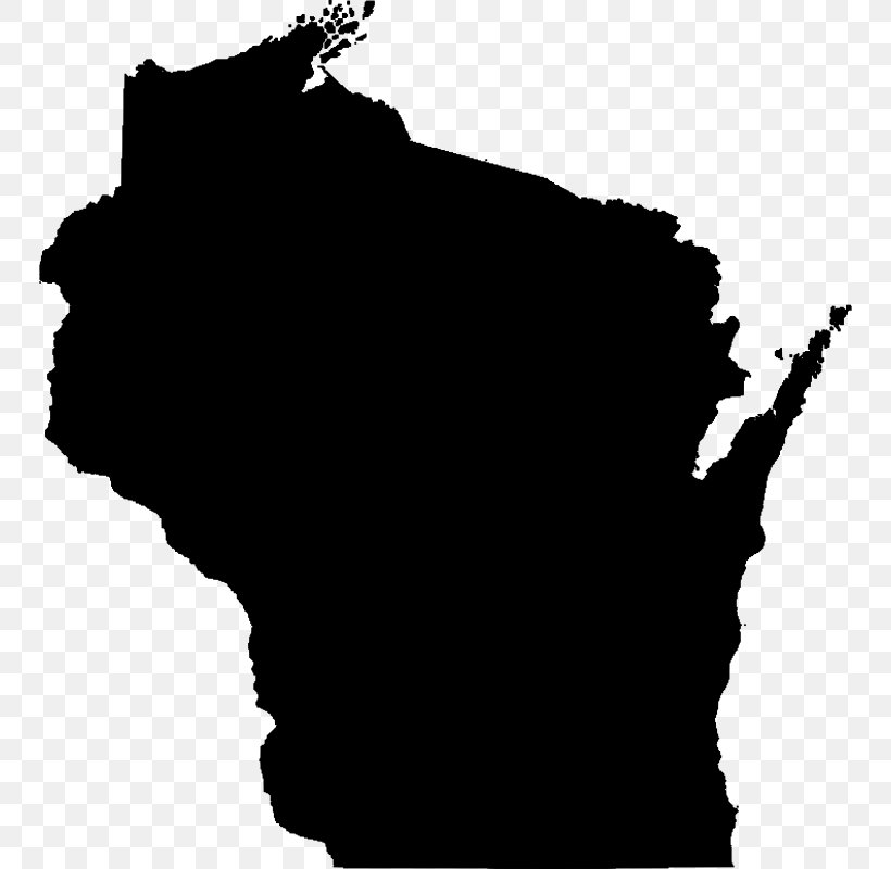 Wisconsin Clip Art, PNG, 748x800px, Wisconsin, Black, Black And White, Blank Map, Geography Download Free