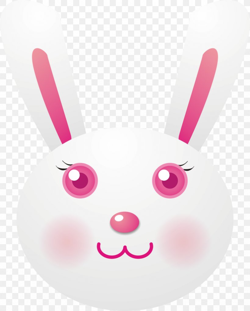 Easter Bunny Pink M Clip Art, PNG, 824x1024px, Easter Bunny, Easter, Mammal, Nose, Pink Download Free