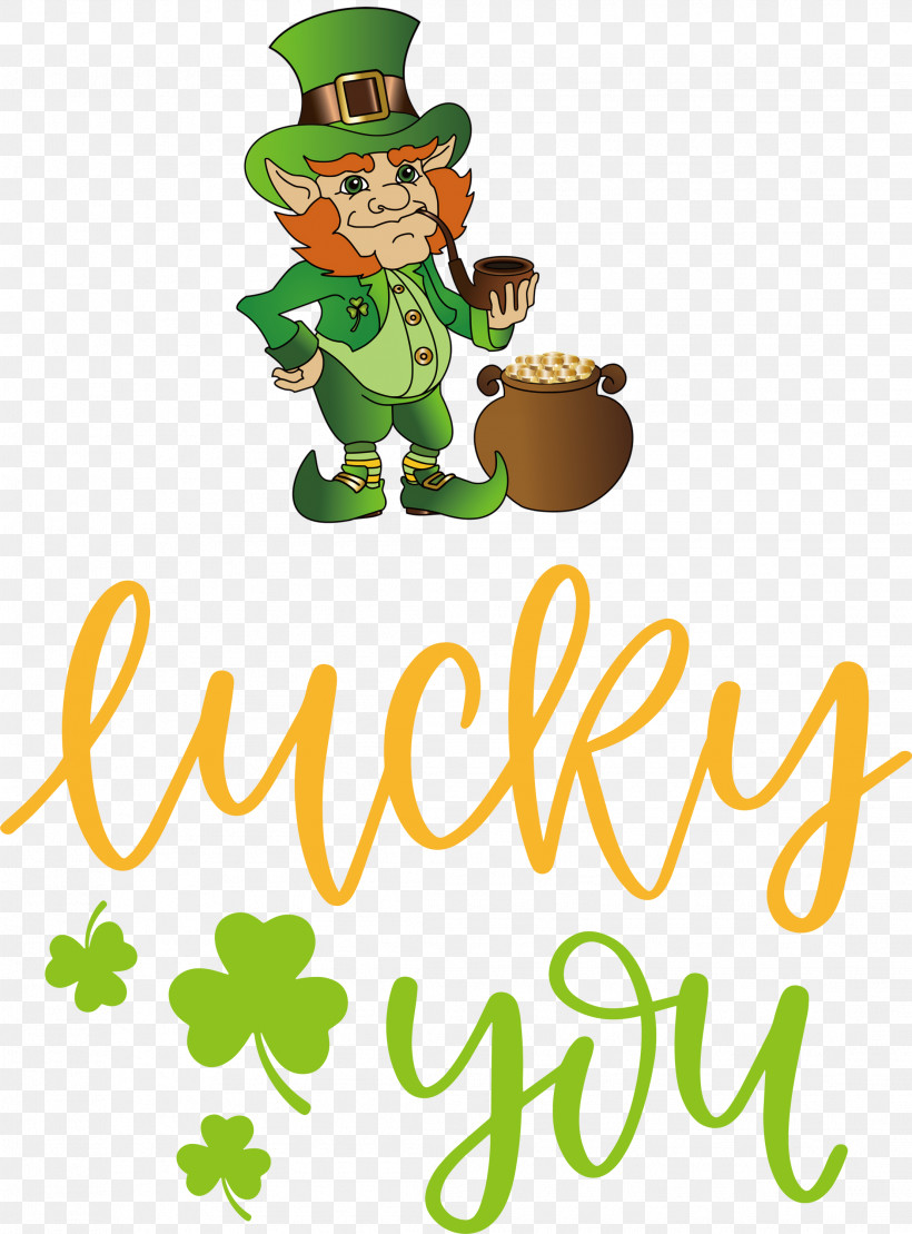 Lucky You Patricks Day Saint Patrick, PNG, 2218x3000px, Lucky You, Animation, Cartoon, Character, Drawing Download Free