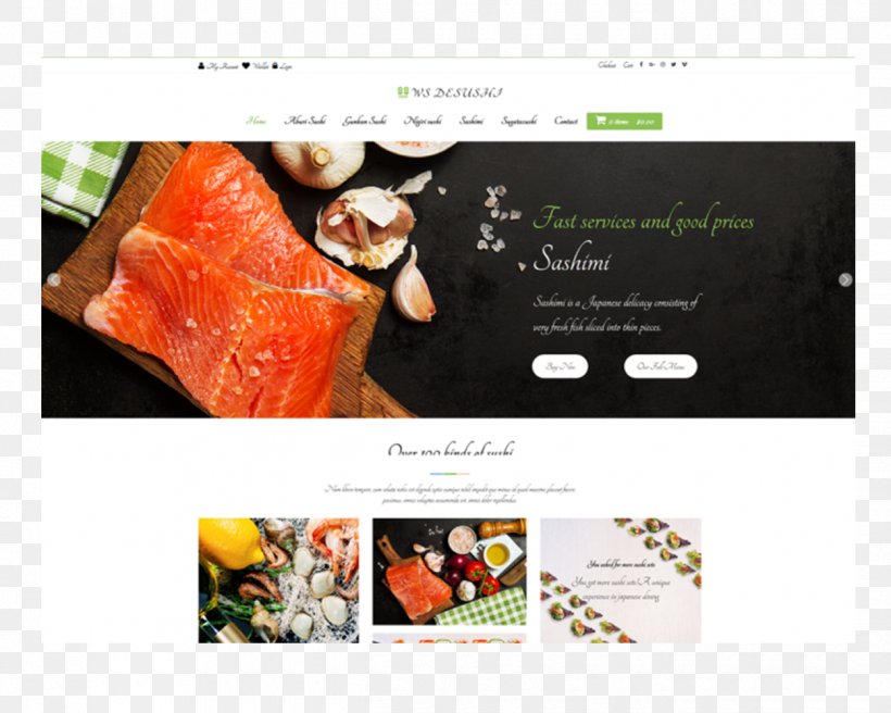 Responsive Web Design Asian Cuisine Sushi WooCommerce, PNG, 1250x1000px, Responsive Web Design, Asian Cuisine, Brand, Food, Orange Download Free