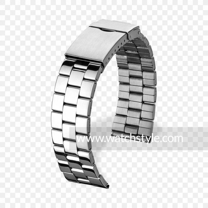 Silver Watch Strap Product Design, PNG, 1200x1200px, Silver, Clothing Accessories, Jewellery, Metal, Platinum Download Free