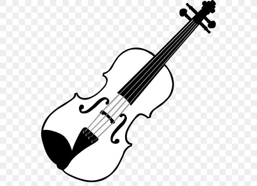 Violin Black And White Fiddle Clip Art, PNG, 558x595px, Watercolor, Cartoon, Flower, Frame, Heart Download Free