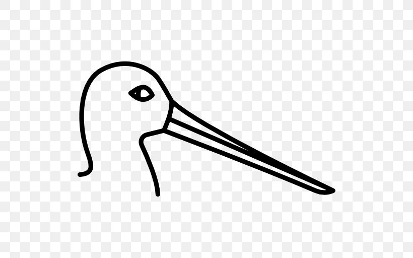 Beak Line Clip Art, PNG, 512x512px, Beak, Area, Bird, Black And White, Line Art Download Free