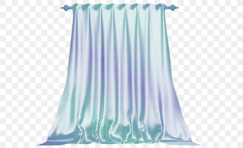 Curtain Blue Clip Art, PNG, 600x500px, Curtain, Animaatio, Aqua, Blue, Linens Download Free