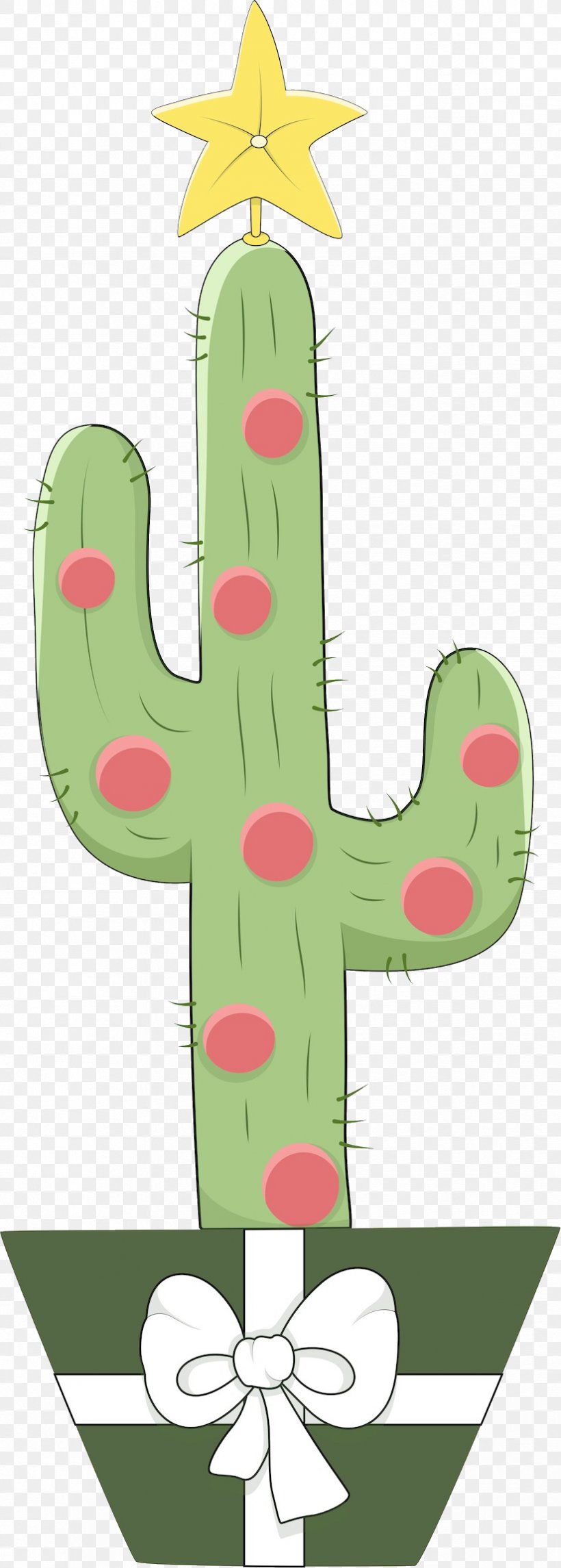Cactaceae Schlumbergera Christmas Clip Art, PNG, 824x2302px, Cactaceae, Art, Cartoon, Christmas, Christmas Tree Download Free
