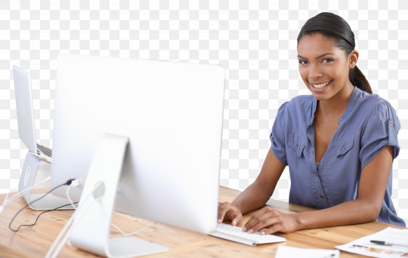 Computer Office Woman Secretary, PNG, 2881x1826px, Computer, Business, Businessperson, Communication, Computer Operator Download Free