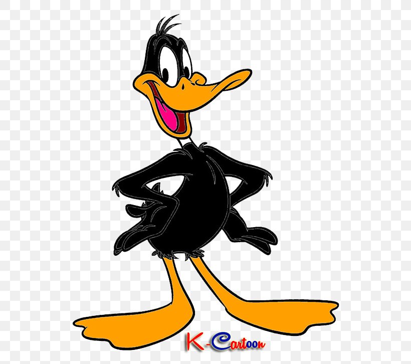 Daffy Duck Donald Duck Porky Pig Bugs Bunny Looney Tunes, PNG, 554x726px, Daffy Duck, Animated Cartoon, Animation, Artwork, Beak Download Free