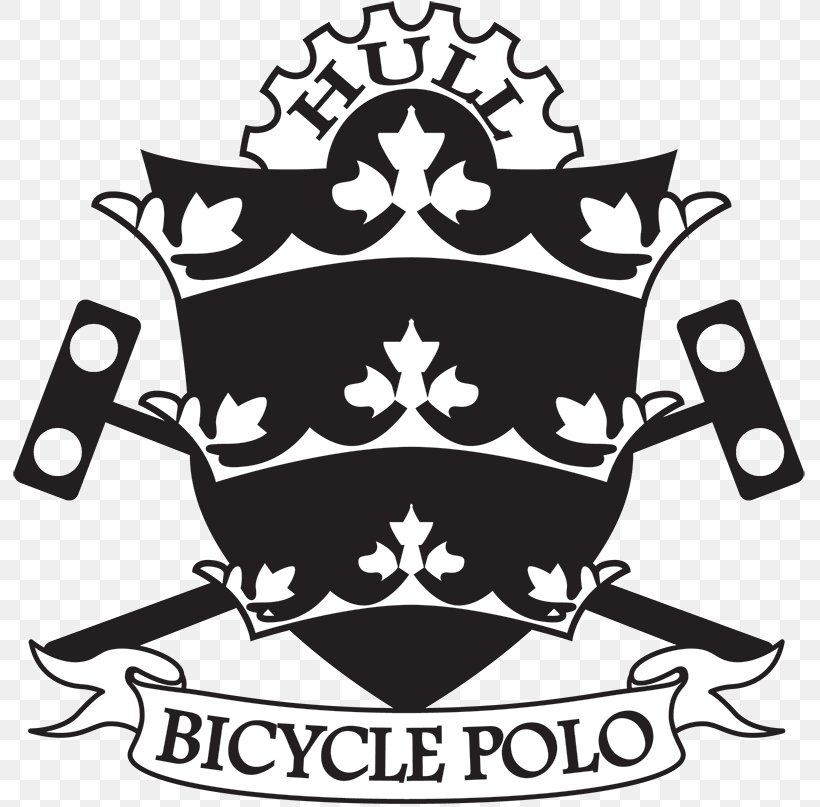 Hull Bicycle Polo Logo Brand, PNG, 800x807px, Logo, Artwork, Bicycle, Black, Black And White Download Free