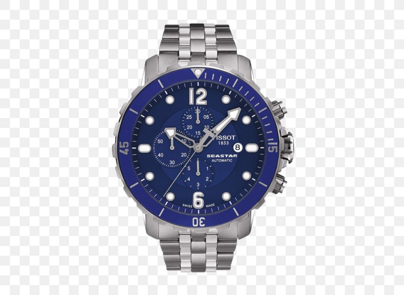 Tissot Men's T-Sport PRC 200 Chronograph Diving Watch Tissot Men's T-Sport PRC 200 Chronograph, PNG, 450x600px, Tissot, Blue, Brand, Chronograph, Clock Download Free