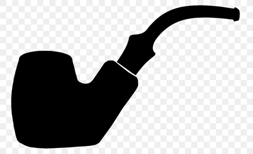 Tobacco Pipe Sherlock Holmes Silhouette Clip Art, PNG, 800x500px, Tobacco Pipe, Arm, Black, Black And White, Blunt Download Free
