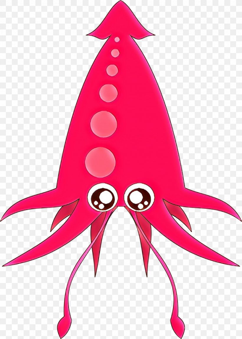 Party Hat, PNG, 912x1280px, Cartoon, Costume Accessory, Magenta, Octopus, Party Hat Download Free
