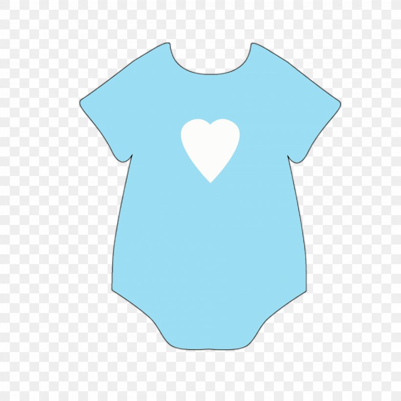 T-shirt Baby & Toddler One-Pieces Onesie Clothing Clip Art, PNG, 3600x3600px, Tshirt, Aqua, Azure, Baby Shower, Baby Toddler Onepieces Download Free