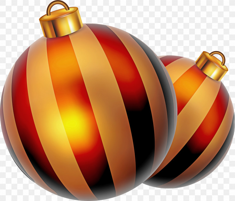 Christmas Ornament, PNG, 3000x2562px, Christmas Ornament, Christmas Decoration, Holiday Ornament, Orange, Ornament Download Free