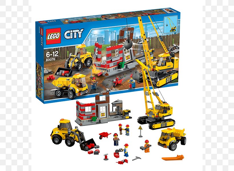 LEGO 60076 City Demolition Site Lego City Toy Block, PNG, 686x600px, Lego City, Amazoncom, Demolition, Lego, Lego 60052 City Cargo Train Download Free