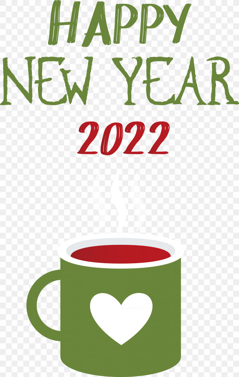 Happy New Year 2022 2022 New Year 2022, PNG, 1898x3000px, Coffee Cup, Biology, Coffee, Cup, Leaf Download Free