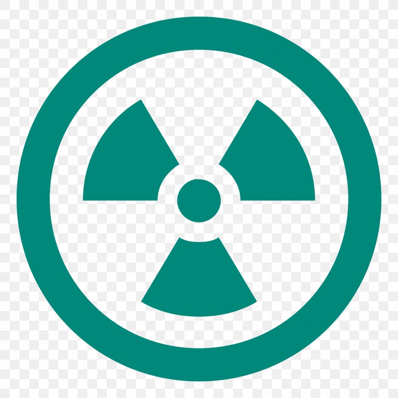 Hazard Symbol Radiation Radioactive Decay Risk, PNG, 1600x1600px, Hazard Symbol, Area, Atomic Nucleus, Brand, Green Download Free