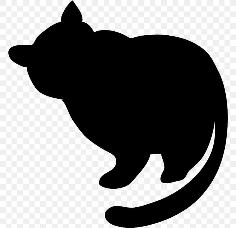 Black Cat Cartoon Drawing Clip Art, PNG, 768x793px, Cat, Art, Bear, Black, Black And White Download Free