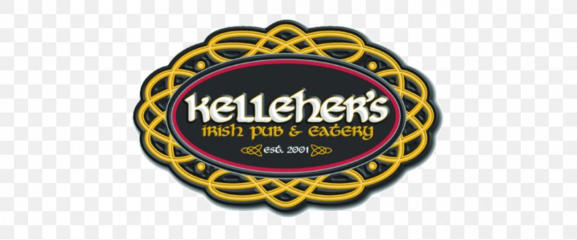 Kelleher's Irish Pub & Eatery Logo Brand Font Product, PNG, 960x400px, Logo, Badge, Brand, Emblem, Label Download Free