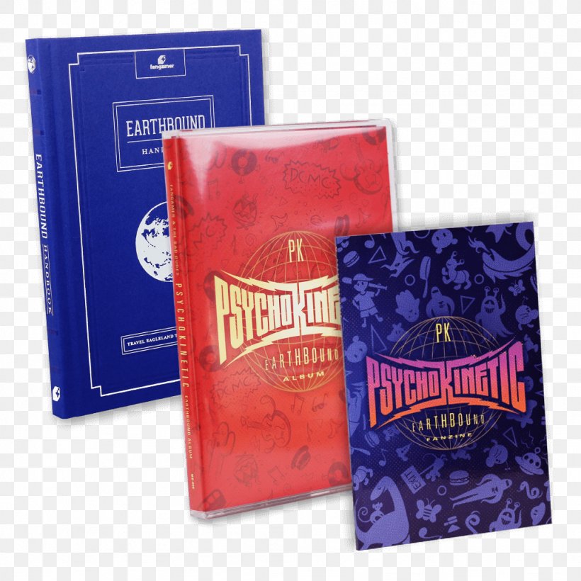 Psychokinetic: EarthBound Fanzine Brand Book, PNG, 1024x1024px, Brand, Book, Fanzine, Psychokinesis Download Free