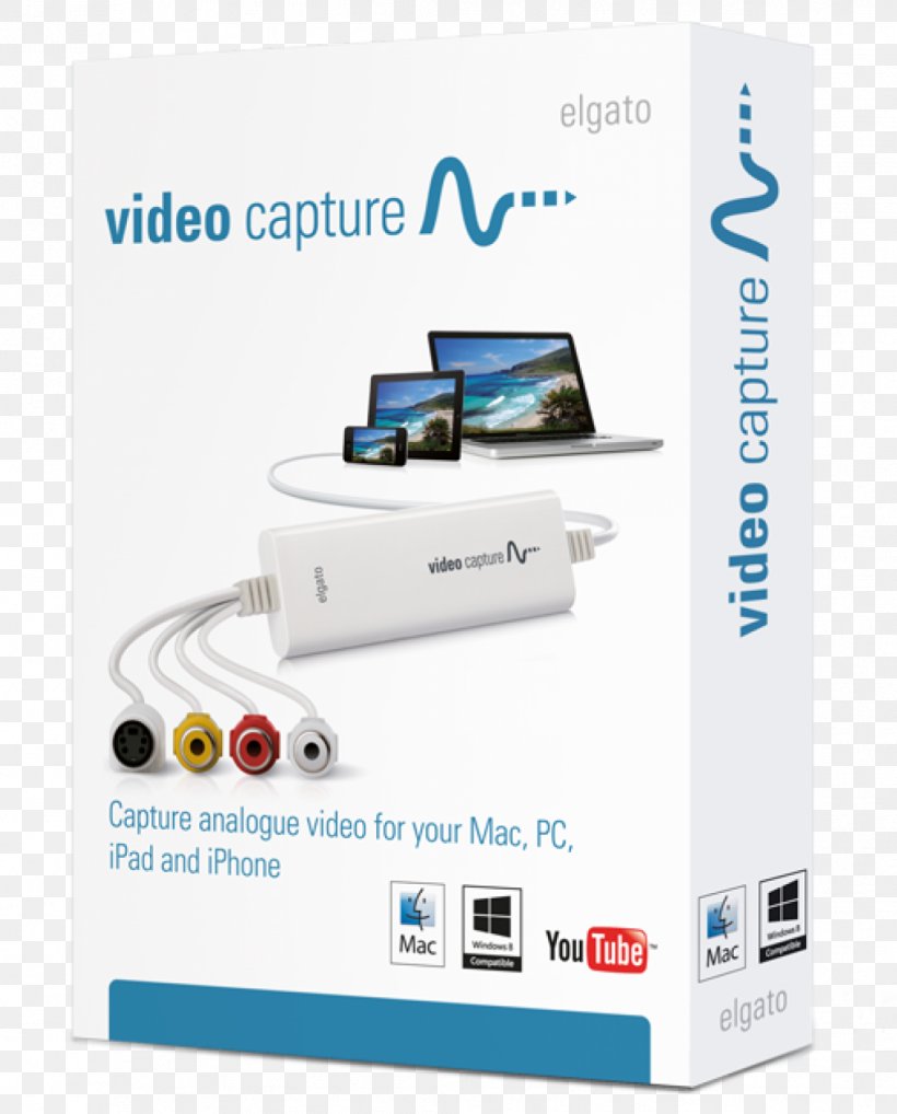 VHS Laptop Video Capture Elgato, PNG, 1018x1265px, Vhs, Analog Signal, Camcorder, Computer, Computer Hardware Download Free