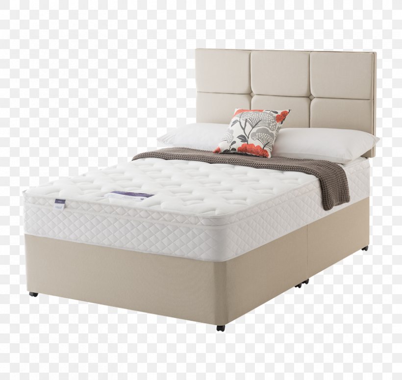 Divan Mattress Bed Silentnight Foot Rests, PNG, 834x789px, Divan, Bed, Bed Frame, Bedroom, Box Spring Download Free