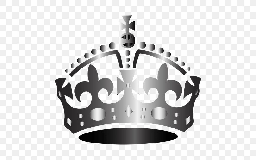 Keep Calm And Carry On Crown Decal Clip Art, PNG, 512x512px, Keep Calm And Carry On, Black And White, Brand, Crown, Decal Download Free