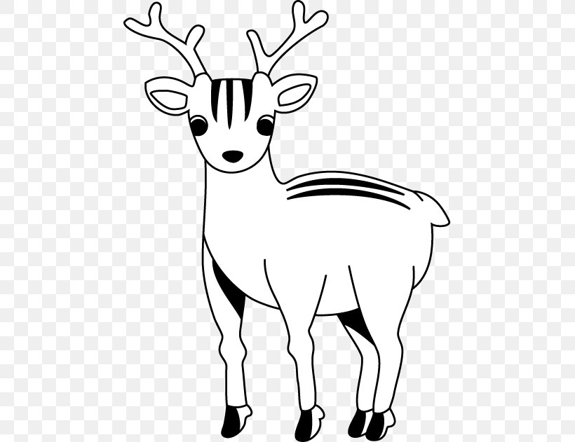 Reindeer Antelope Goat Pack Animal, PNG, 467x631px, Reindeer, Animal Figure, Antelope, Antler, Black And White Download Free