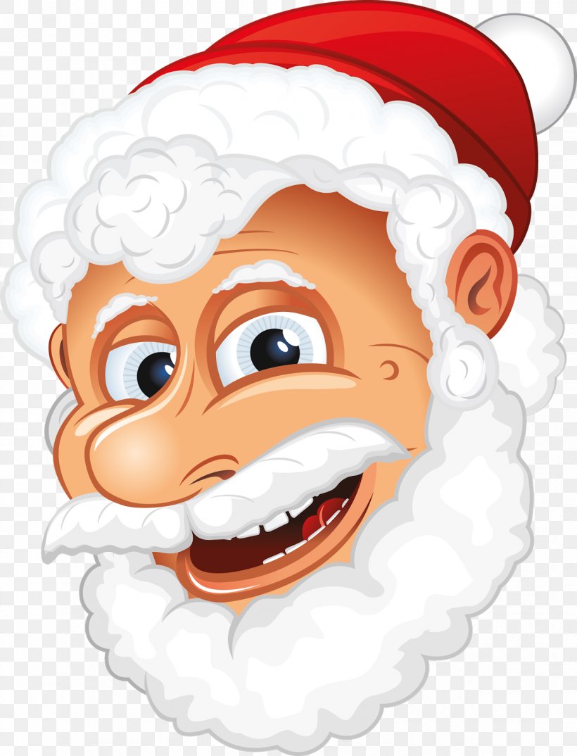 Santa Claus Christmas Clip Art, PNG, 1221x1600px, Santa Claus, Art, Cartoon, Cheek, Christmas Download Free